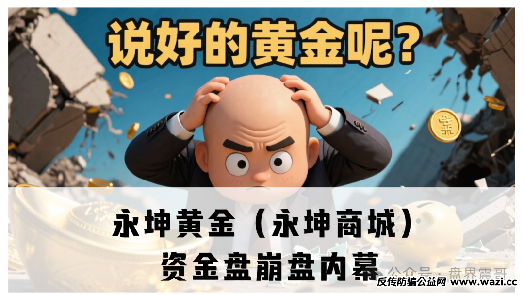永坤黄金（永坤商城）资金盘崩盘内幕：震哥带你扒一扒这场200亿的“黄金”骗