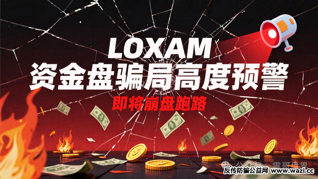 【LOXAM】资金盘骗局；高息诱惑？醒醒吧！典型的金字塔骗局！