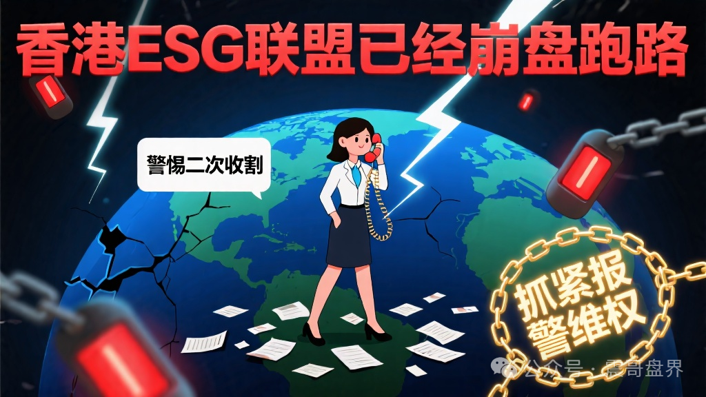 【香港ESG联盟】已经崩盘跑路，警惕二次收割，抓紧报警维权！