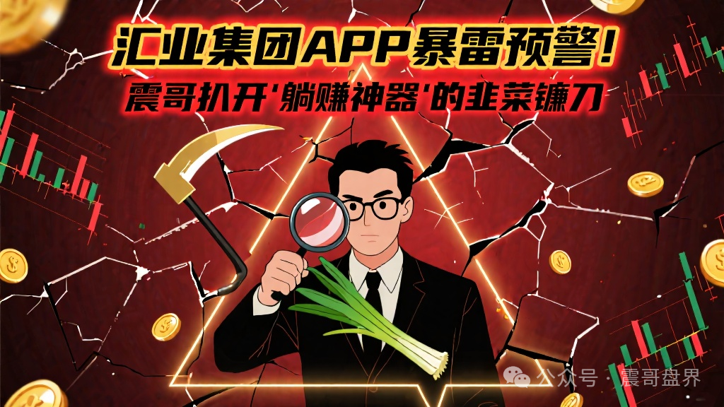 【汇业集团】APP暴雷预警！这个＂躺赚神器＂的韭菜镰刀！