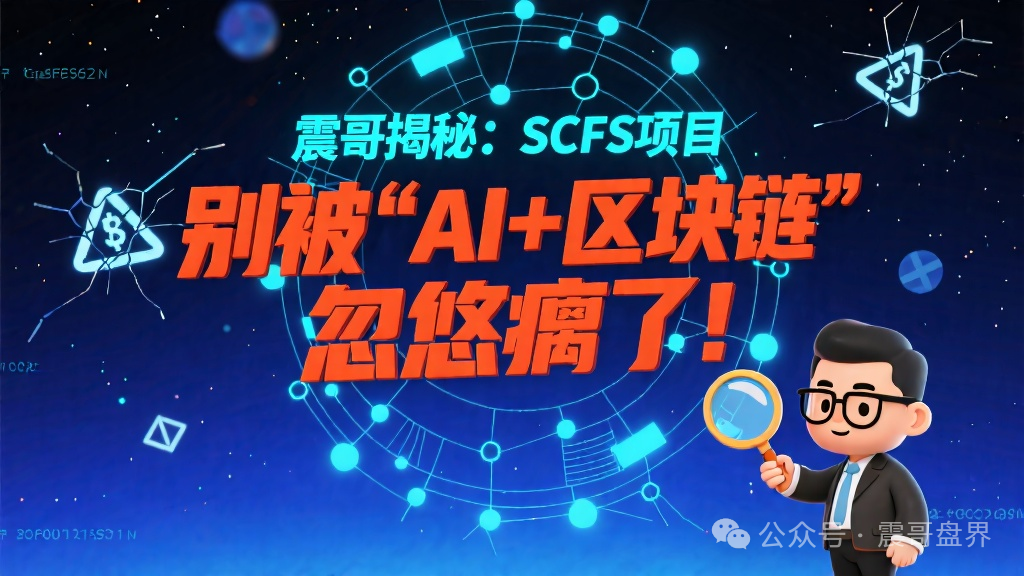 揭秘：SCFS项目，别被＂AI+区块链＂忽悠瘸了！