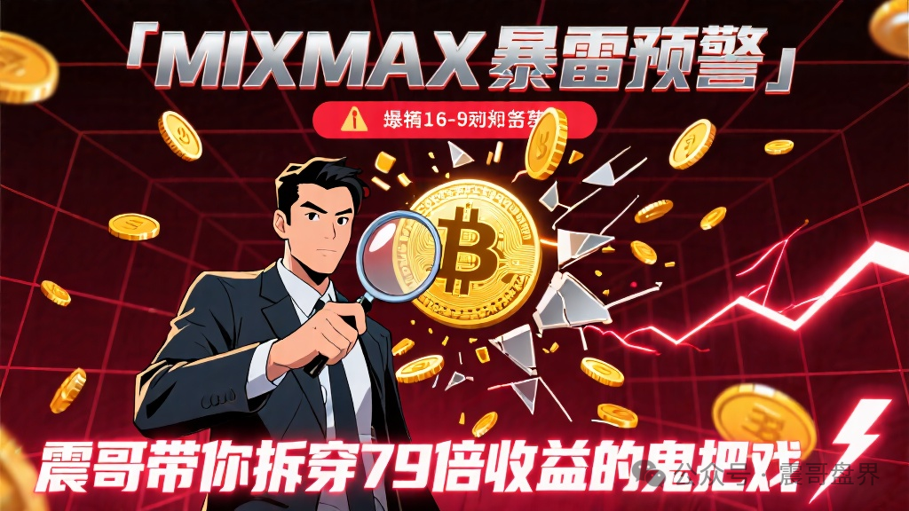 【MIXMAX】暴雷预警：震哥带你拆穿79倍收益的鬼把戏！