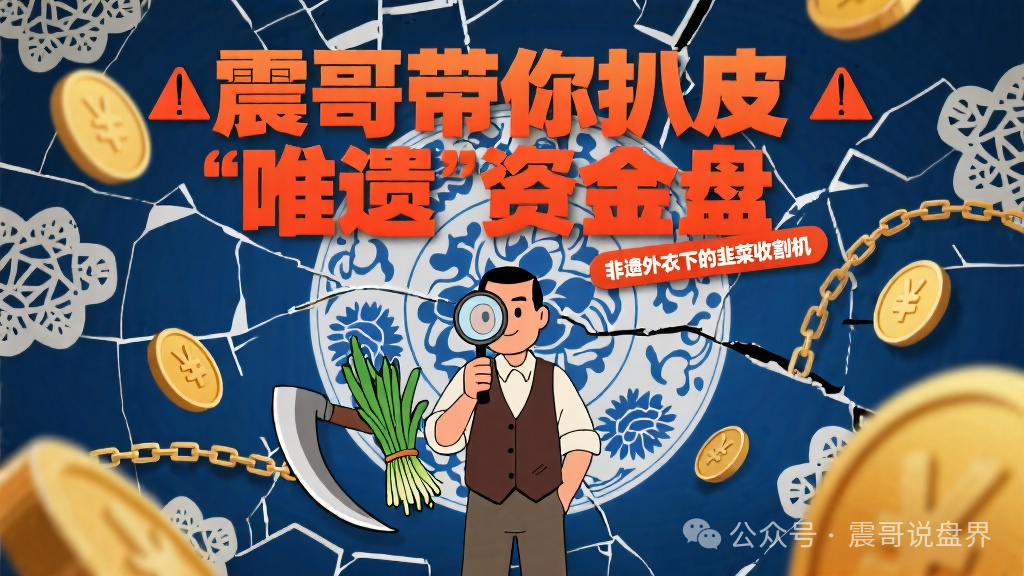 “唯遗”资金盘：非遗外衣下的韭菜收割机！