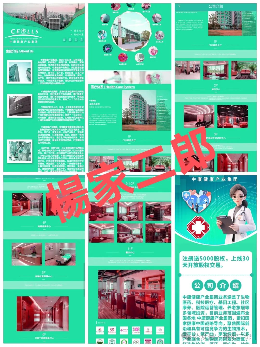 警惕: 一个打着“中康健康产业集团”旗号的短命杀猪盘悄然上线，擦亮双眼谨