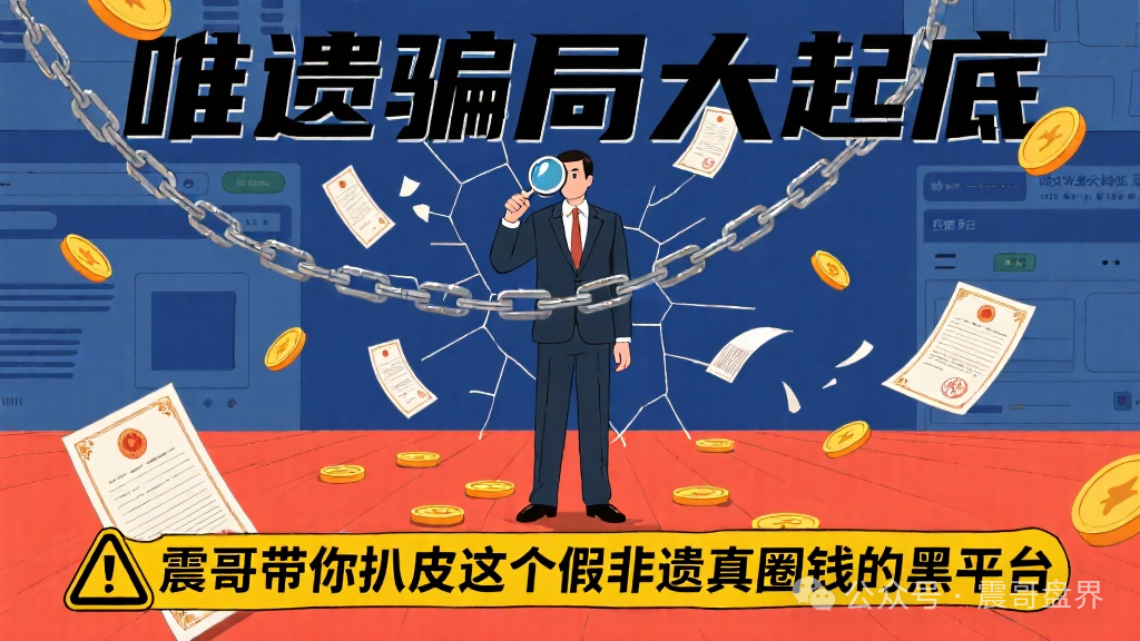 【唯遗】骗局大起底：震哥带你扒皮这个假非遗真圈钱的黑平台！