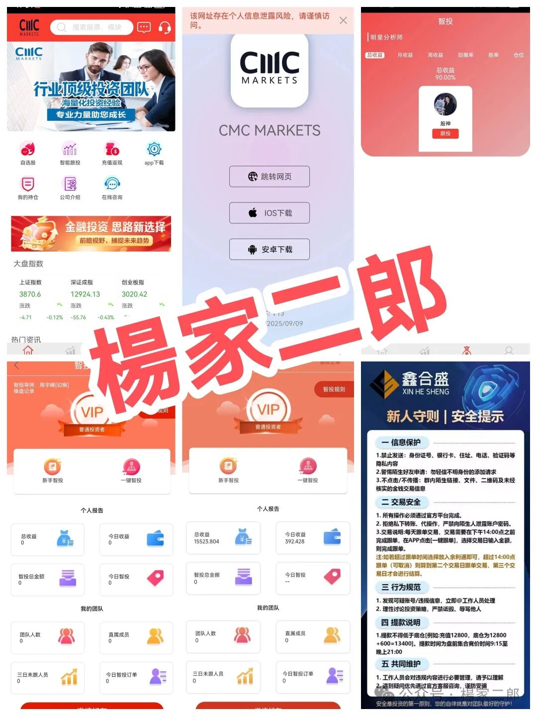 高度风险预警【鑫合盛CMCMARKETS】超级短命跟单杀猪盘，正在疯狂拉人头！
