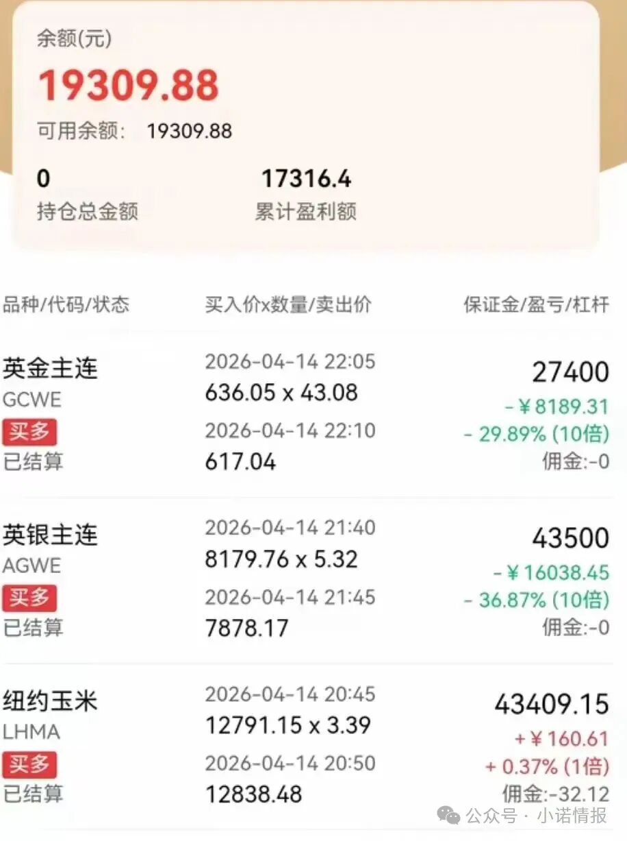 警惕！【鸿运万交所】带单期货骗局：变相收割会员的套路 实则让你们继续充值补仓 马上全线崩盘跑路！