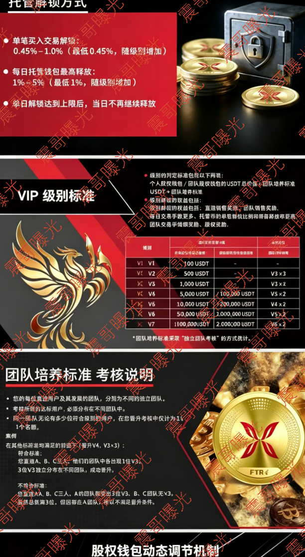 【羽翎交易所】资金盘骗局，FTR一天涨2美分？远离境外园区杀猪盘！